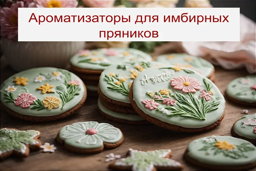 Имбирные пряники с нашими ароматизаторами